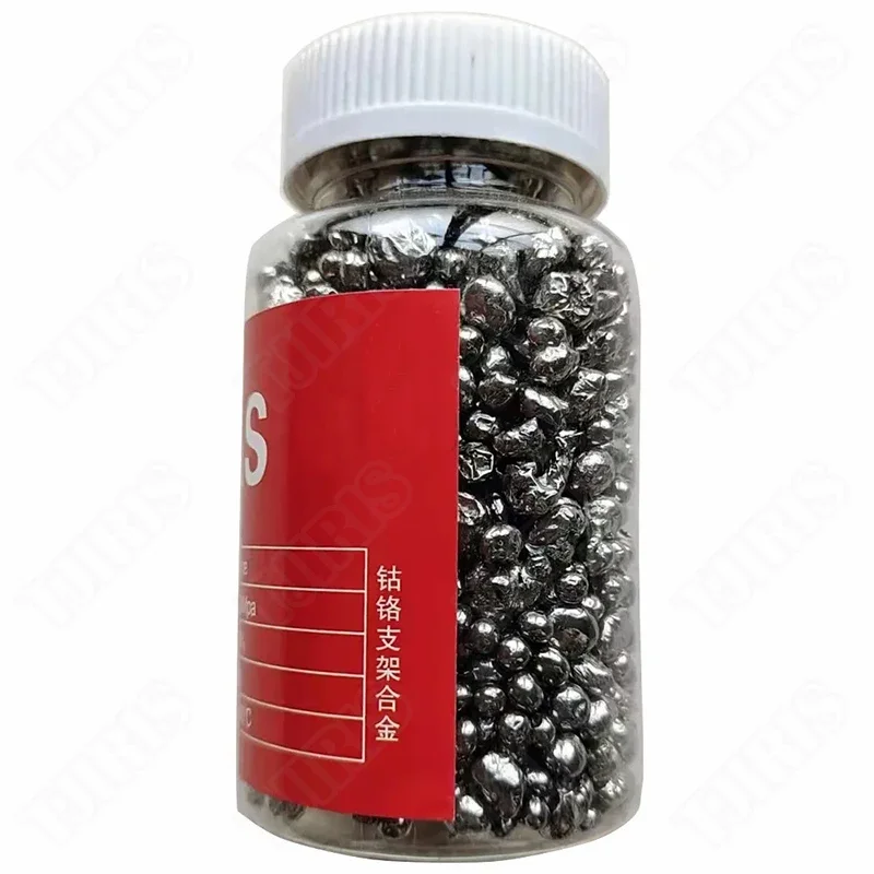 1kg Cobalt-Chromium Alloy for Dental Framework, Co-Cr Removable Denture Metal in Regular Shape for Casting.
1kg Cobalt-Chromium Alloy for Dental Framework, Co-Cr Removable Denture Metal in Regular Shape for Casting.