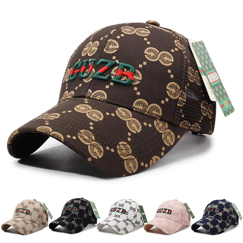 Sunshade sunscreen fashion casual spring and summer men's and women's same cap new GUZB embroidered letter baseball cap
Sunshade sunscreen fashion casual spring and summer men's and women's same cap new GUZB embroidered letter baseball cap