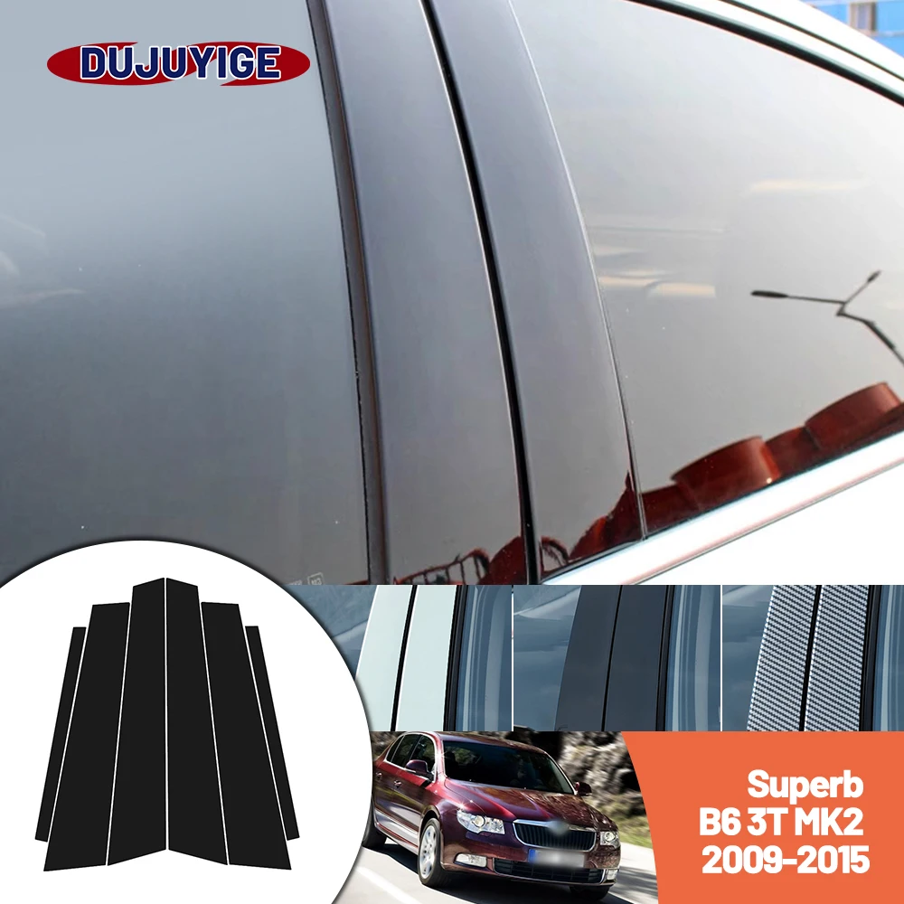 Bright black carbon fiber door and window B C Pillar sticker suitable For Skoda Superb B6 3T MK2 2009-2015 2010 2011 2012 2013
Bright black carbon fiber door and window B C Pillar sticker suitable For Skoda Superb B6 3T MK2 2009-2015 2010 2011 2012 2013