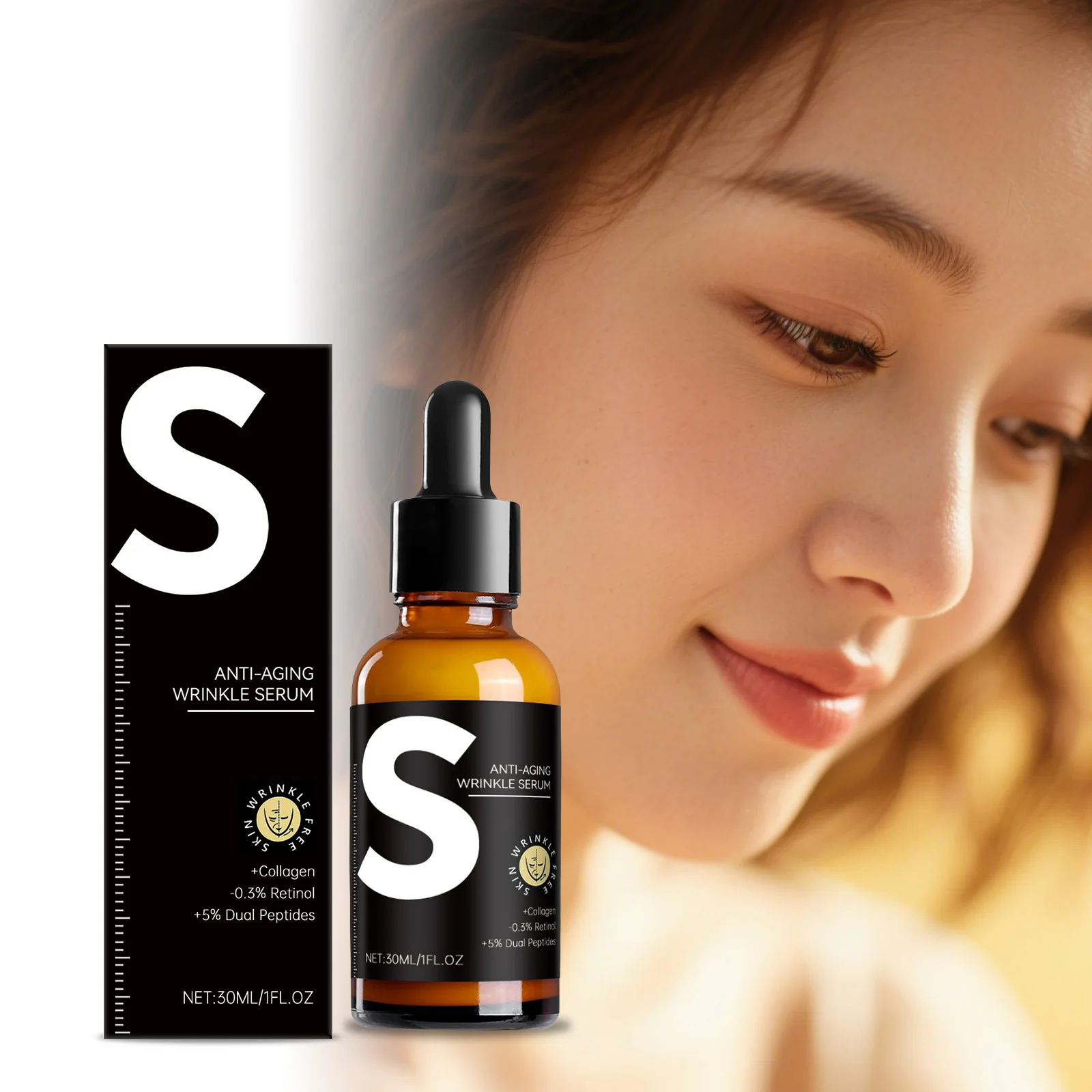 Retinol Firming Essence Improve Skin Tone Diminish Dullness Brighten Repair Barriers Deep Hydration Facial Moisturizing Serum
Retinol Firming Essence Improve Skin Tone Diminish Dullness Brighten Repair Barriers Deep Hydration Facial Moisturizing Serum