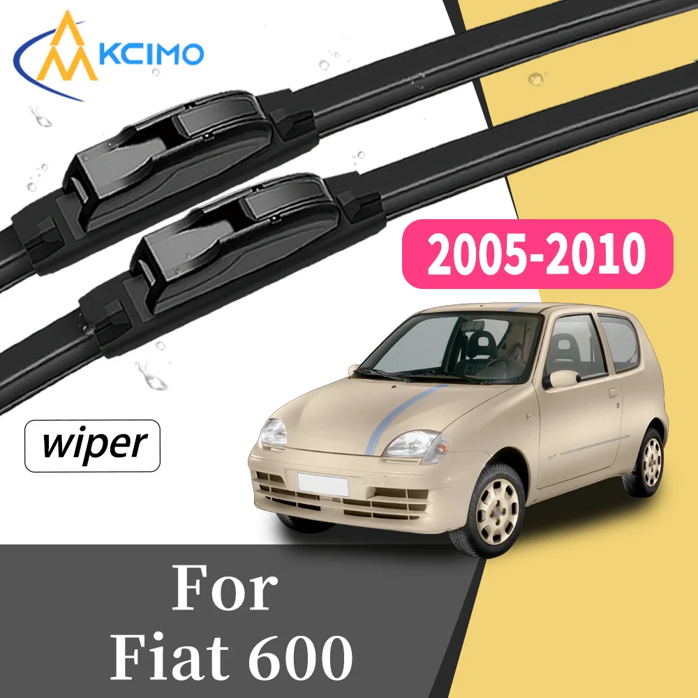 Streak-Free Silent Wiping 2Pcs Front Windscreen Wiper Blades For Fiat 600 2005-2010 Windshield Car Exterior Accessory
Streak-Free Silent Wiping 2Pcs Front Windscreen Wiper Blades For Fiat 600 2005-2010 Windshield Car Exterior Accessory