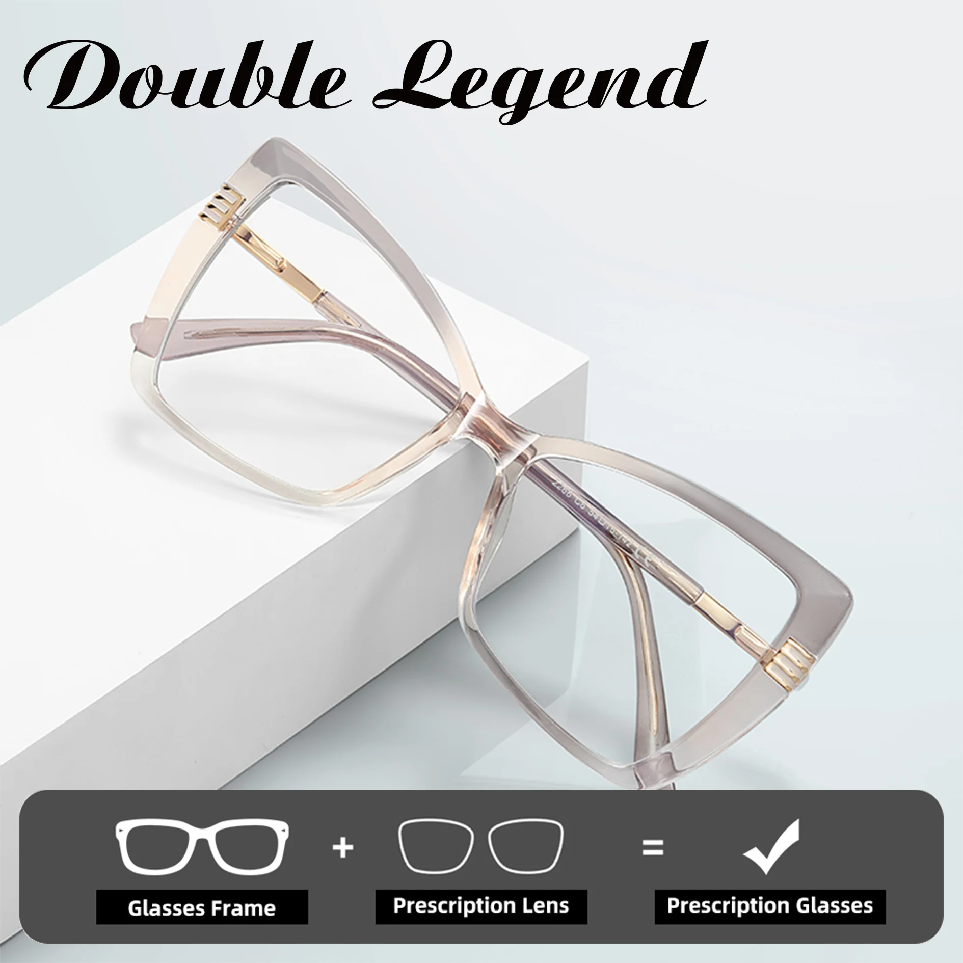 Женские антисиние очки для близорукости в большой оправе с двойной легендой, 2266, очки по рецепту в европейском и американском стиле для чтения
Женские антисиние очки для близорукости в большой оправе с двойной легендой, 2266, очки по рецепту в европейском и американском стиле для чтения