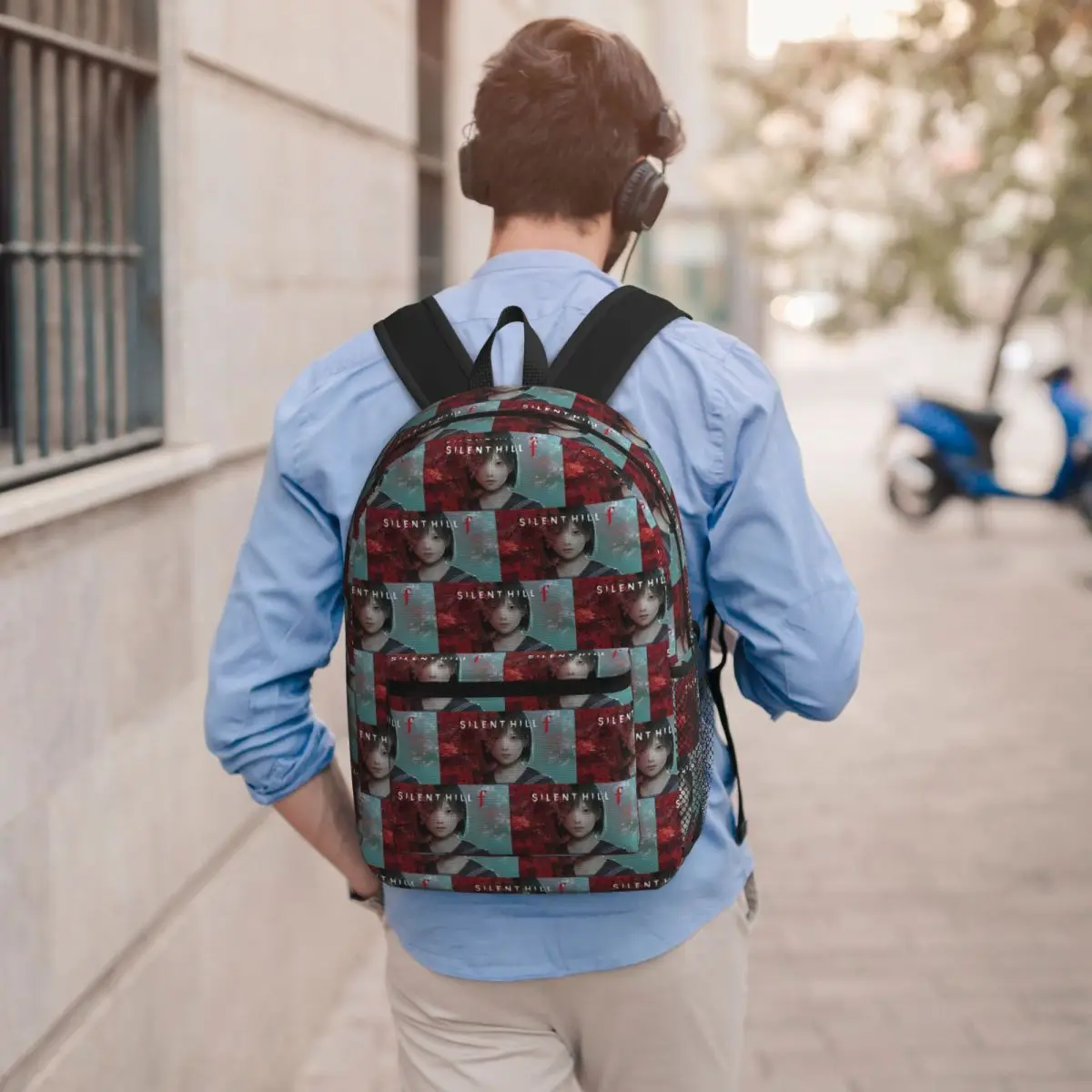 Silent Hill F Backpack Boys Girls BookBag Children School Bag Computer Shoulder Bags for Men Women
Silent Hill F Backpack Boys Girls BookBag Children School Bag Computer Shoulder Bags for Men Women