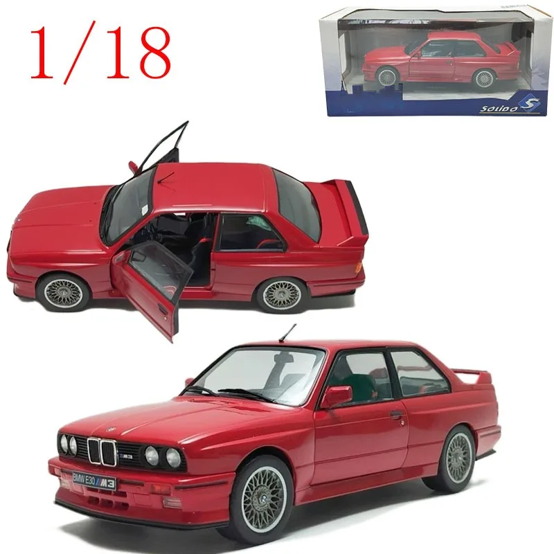 Flaw Solido Diecast 1/18 Scale 1986 BMW E30 M3 (First Generation) Alloy Car Model Toys for Boys Gift
Flaw Solido Diecast 1/18 Scale 1986 BMW E30 M3 (First Generation) Alloy Car Model Toys for Boys Gift