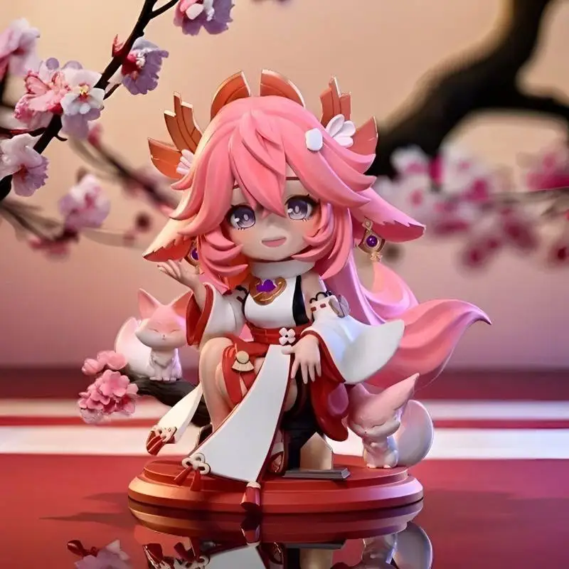 Genshin Impact Chibi Anime Figure Collectible Pvc Statue Hu Tao Ganyu Yae Miko Desktop Decoration Holiday Gift For Anime Fans
Genshin Impact Chibi Anime Figure Collectible Pvc Statue Hu Tao Ganyu Yae Miko Desktop Decoration Holiday Gift For Anime Fans