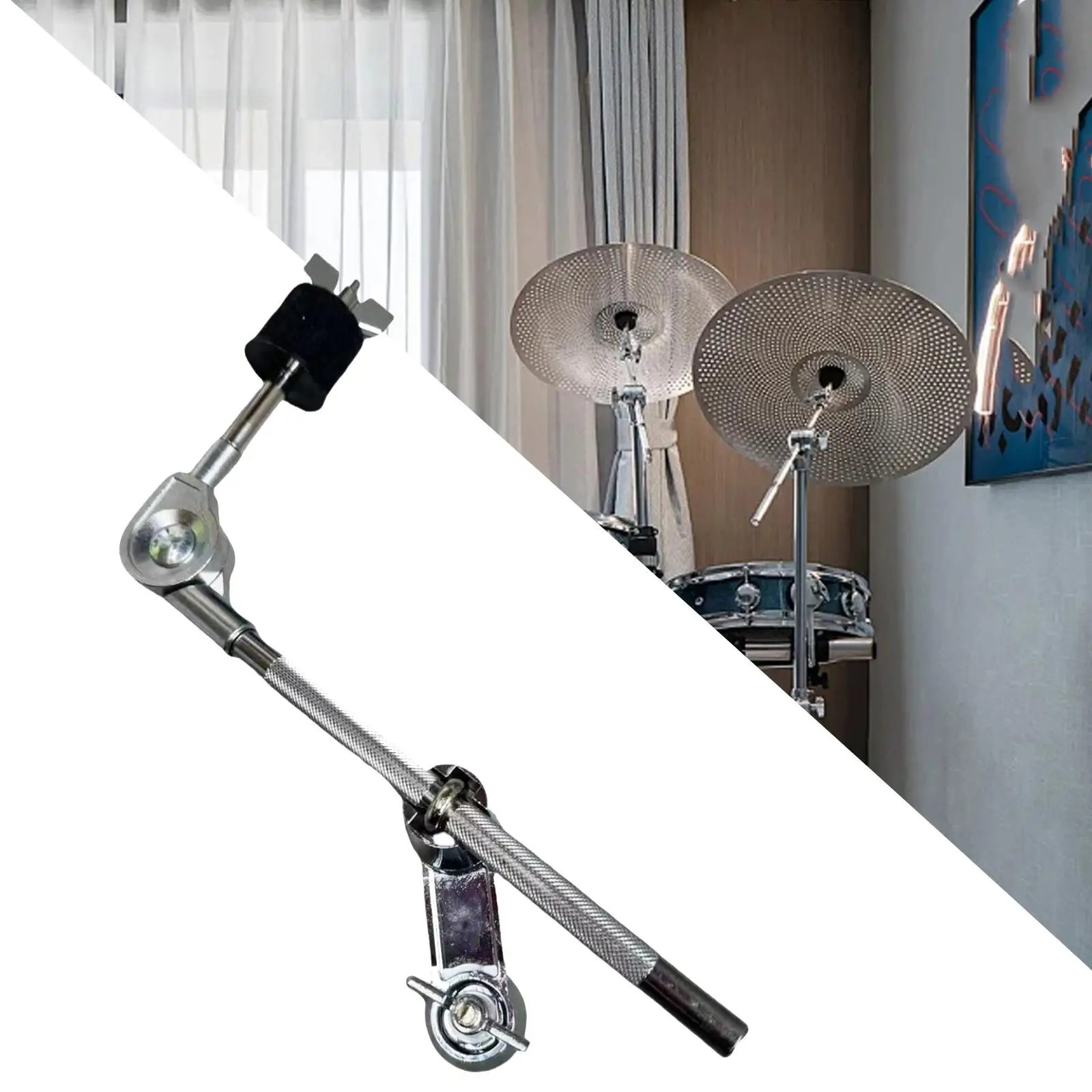 Drum Set Clamp, Cymbal Attachment Drum Parts, Drum Extension Clamp, Cymbal Holder for Music Instrument
Drum Set Clamp, Cymbal Attachment Drum Parts, Drum Extension Clamp, Cymbal Holder for Music Instrument