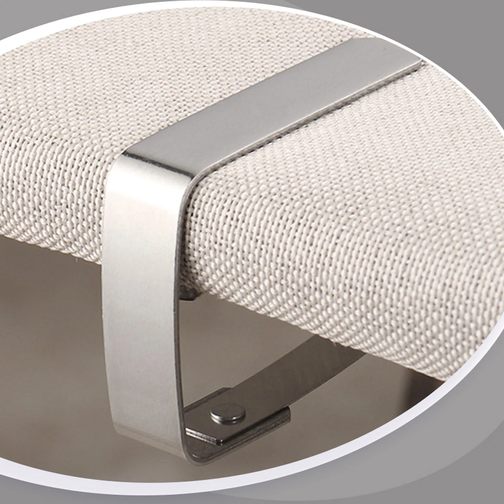 10 Pcs Stainless Steel Tablecloth Clips Smooth Margin Elastic Firmly Fasten Table Cloth Fixture Practical Clamps Easy
10 Pcs Stainless Steel Tablecloth Clips Smooth Margin Elastic Firmly Fasten Table Cloth Fixture Practical Clamps Easy