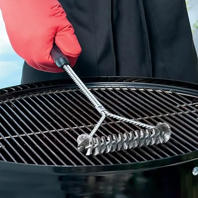 Barbecue Grill BBQ Brush Clean Tool Grill Accessories Stainless Steel Bristles Non-stick Cleaning Brushes For All Grill Cleanin
Barbecue Grill BBQ Brush Clean Tool Grill Accessories Stainless Steel Bristles Non-stick Cleaning Brushes For All Grill Cleanin