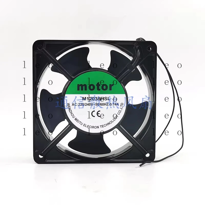 1PCS Motor M12038HSL AC220–240V 0.14A 12038 Dual-Ball Bearing Cooling Fan 12cm
1PCS Motor M12038HSL AC220–240V 0.14A 12038 Dual-Ball Bearing Cooling Fan 12cm
