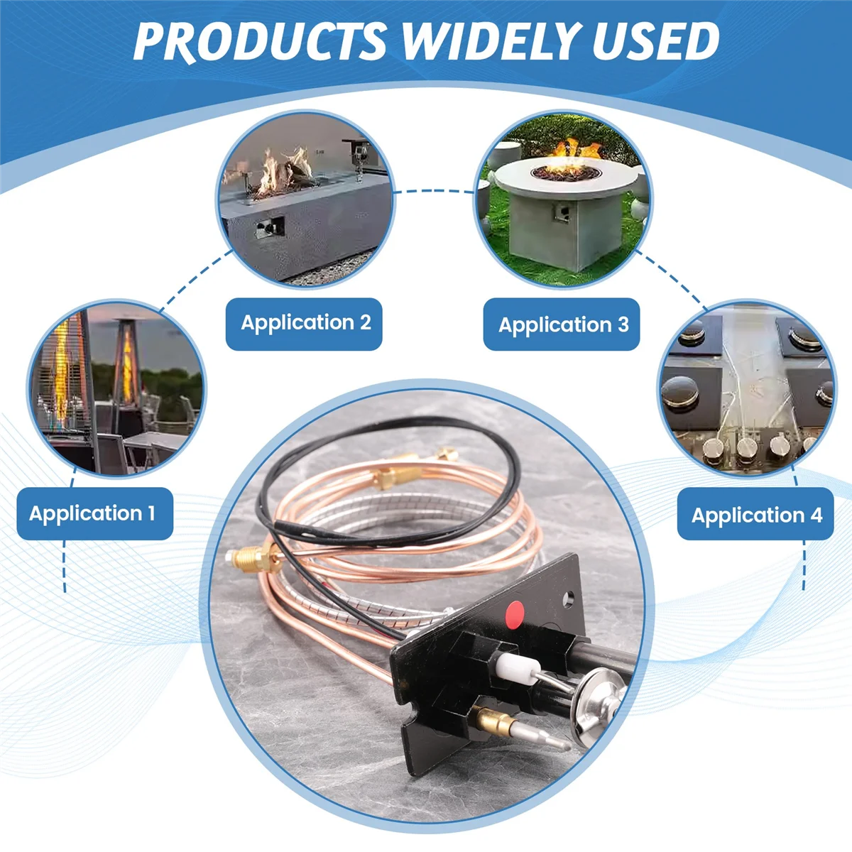 Новое поступление, пилотная сборка камина с пропаном и природным газом включает пилотную трубку, термопару и провод зажигания, используемый для каминов.
Новое поступление, пилотная сборка камина с пропаном и природным газом включает пилотную трубку, термопару и провод зажигания, используемый для каминов.