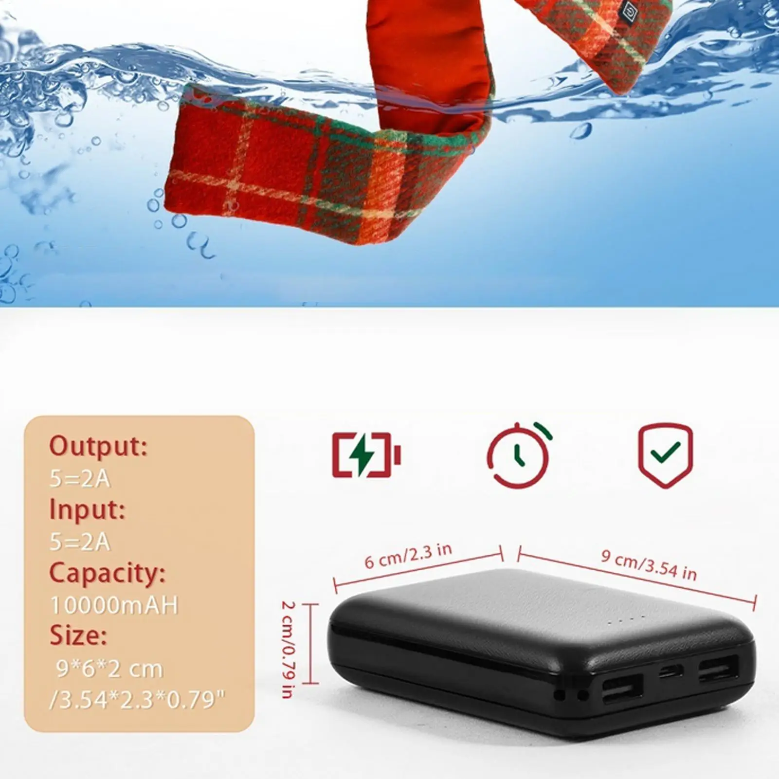 Electric Heated Scarf Christmas-Themed Cold Weather Neck Warmer Heated Neck Scarf For Women Men Him Her Adults Father Mother
Electric Heated Scarf Christmas-Themed Cold Weather Neck Warmer Heated Neck Scarf For Women Men Him Her Adults Father Mother