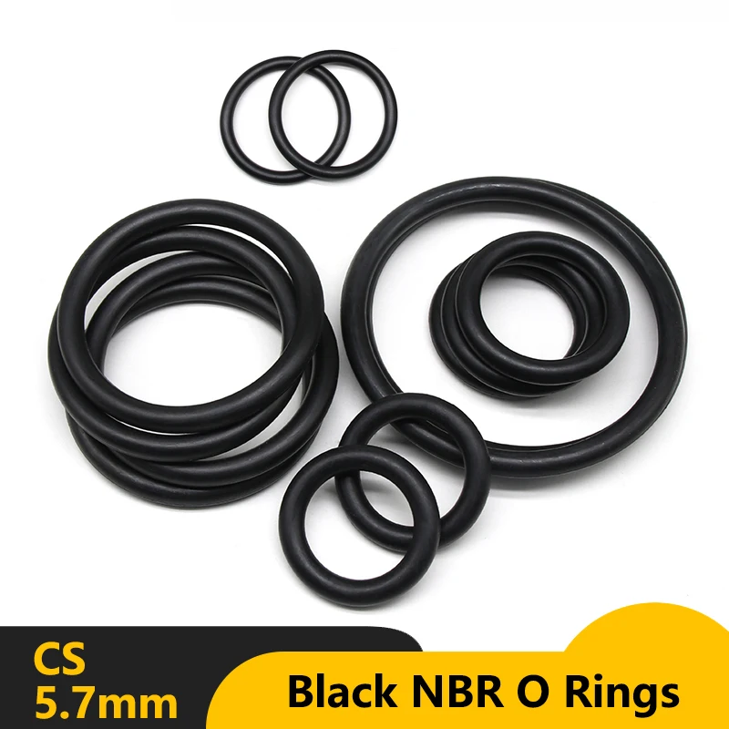 5/10Pcs NBR O Rings Sealing Gasket Black CS5.7mm OD30~300mm Nitrile Butadiene Rubber O-Type Corrosion Oil Resist Sealing Gaskets
5/10Pcs NBR O Rings Sealing Gasket Black CS5.7mm OD30~300mm Nitrile Butadiene Rubber O-Type Corrosion Oil Resist Sealing Gaskets