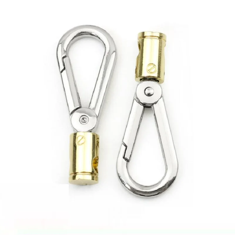 10pcs/lot gold and silver mixed color zinc alloy backpack key link cylindrical tail hole hook buckle luggage hardware accessorie
10pcs/lot gold and silver mixed color zinc alloy backpack key link cylindrical tail hole hook buckle luggage hardware accessorie