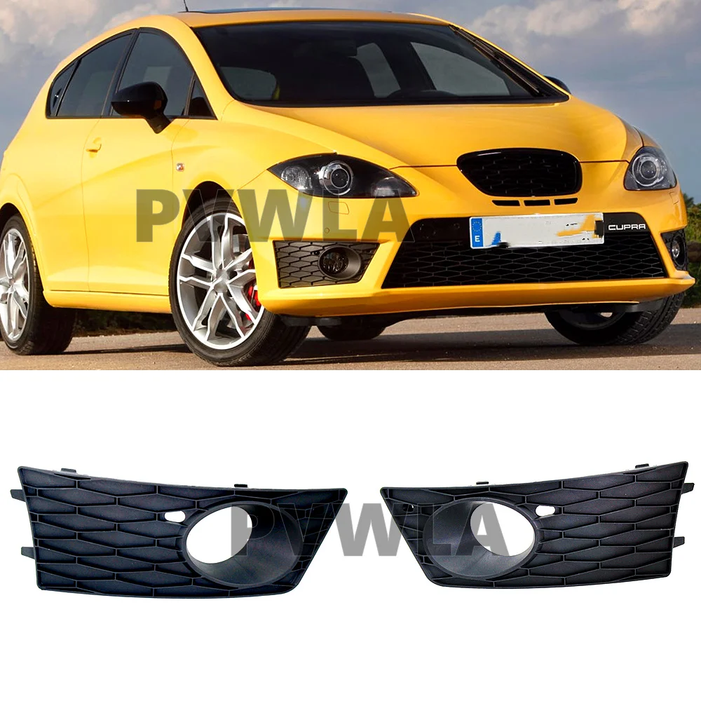 Front Bumper Fog Lamp Light Grille Cover Trim 1P0853665P 1P0853666P For Seat Leon Cupra FR 2009 2010 2011 2012
Front Bumper Fog Lamp Light Grille Cover Trim 1P0853665P 1P0853666P For Seat Leon Cupra FR 2009 2010 2011 2012