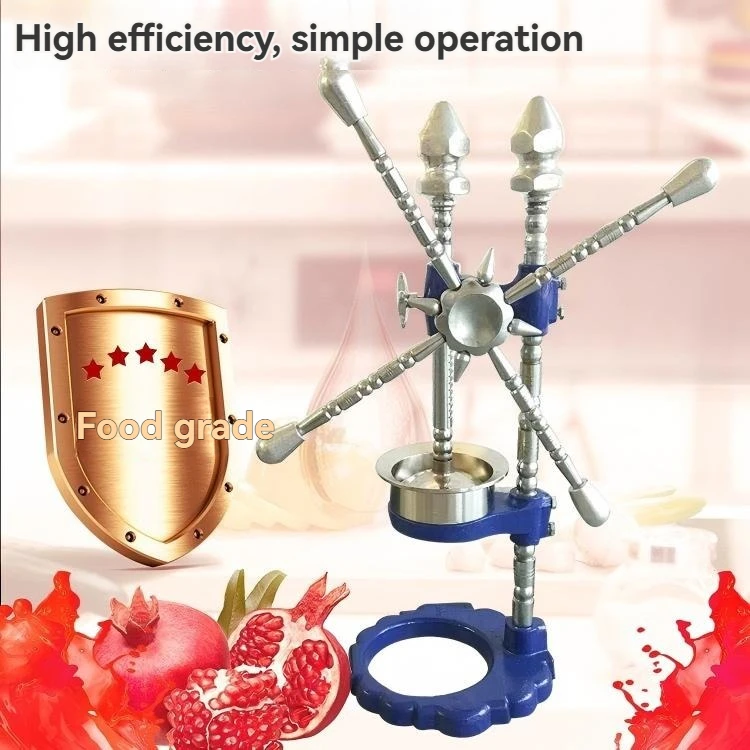 Manual Pomegranate Juicer Stainless Steel Hand Press Fruit Squeezer Commercial Machine for Lemon Pomelo Juice Extraction
Manual Pomegranate Juicer Stainless Steel Hand Press Fruit Squeezer Commercial Machine for Lemon Pomelo Juice Extraction