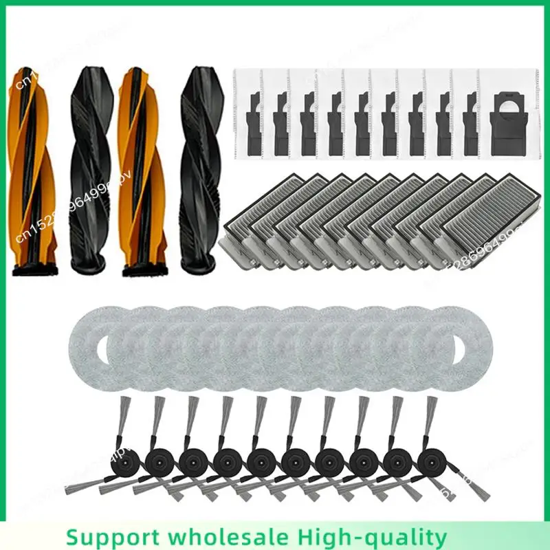 ABSF Compatible For Dreame X50 Ultra Robot Vacuum Spare Parts Main Side Brush Hepa Filter Mop Dust Bag Accessories Consumable
ABSF Compatible For Dreame X50 Ultra Robot Vacuum Spare Parts Main Side Brush Hepa Filter Mop Dust Bag Accessories Consumable