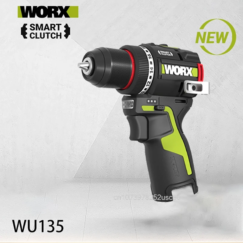 WORX WU135 Cordless Electric Drill 12V 50Nm 1800rpm Brushless Motor for Home Improvement Carpentry Metalworking Smart clutch
WORX WU135 Cordless Electric Drill 12V 50Nm 1800rpm Brushless Motor for Home Improvement Carpentry Metalworking Smart clutch