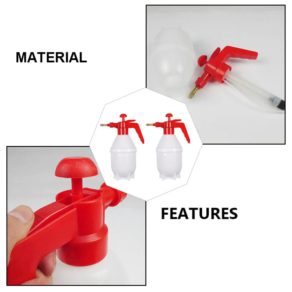 2pcs 0.8L Pressure Spray Bottle PP+Copper Watering Can Adjustable Nozzle Handheld Sprayer for Gardening Plant Misting Portable
2pcs 0.8L Pressure Spray Bottle PP+Copper Watering Can Adjustable Nozzle Handheld Sprayer for Gardening Plant Misting Portable