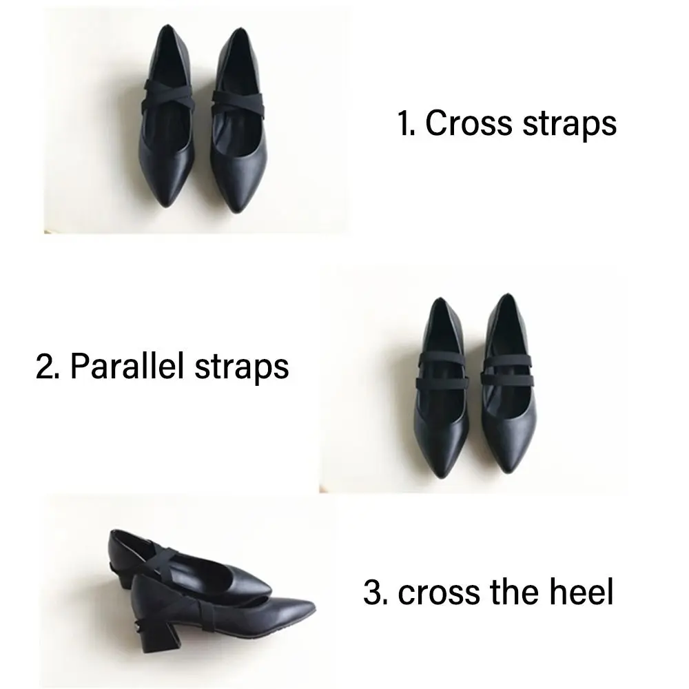 1 Pairs Women Anti-loose Safety Buckle High Elastic High Heels Holding Anti-skid Straps Shoe Straps Bundle Shoelace
1 Pairs Women Anti-loose Safety Buckle High Elastic High Heels Holding Anti-skid Straps Shoe Straps Bundle Shoelace