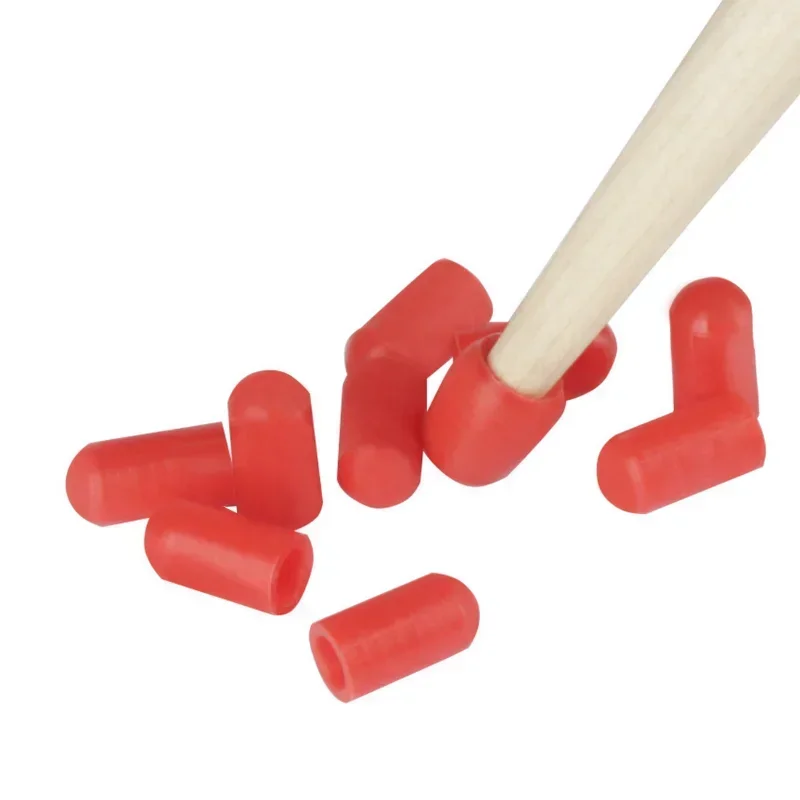 10Pcs Silicone Drum Stick Sleeves Stick Head Protective Mute Cover Cap for Jazz Snare Electronic Dumb Drum Exercise Drumstick
10Pcs Silicone Drum Stick Sleeves Stick Head Protective Mute Cover Cap for Jazz Snare Electronic Dumb Drum Exercise Drumstick