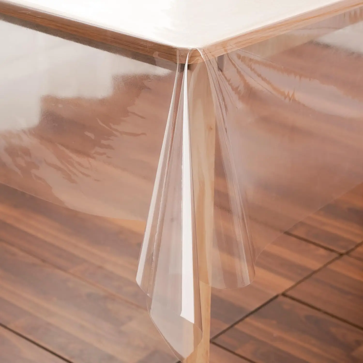 Clear Plastic Tablecloth Protector Rectangle 70x126 inch Waterproof Oilproof Stain Resistant Wipeable Table Cover for Di
Clear Plastic Tablecloth Protector Rectangle 70x126 inch Waterproof Oilproof Stain Resistant Wipeable Table Cover for Di