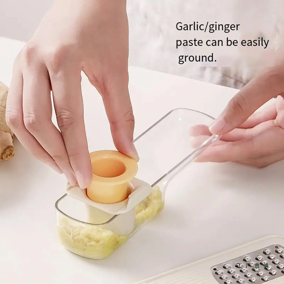 finefine Mini Garlic Slicer Multi-Functional Mandoline Slicer Veggie Garlic Ginger Grinder Vegetable Mandoline 2pc
finefine Mini Garlic Slicer Multi-Functional Mandoline Slicer Veggie Garlic Ginger Grinder Vegetable Mandoline 2pc