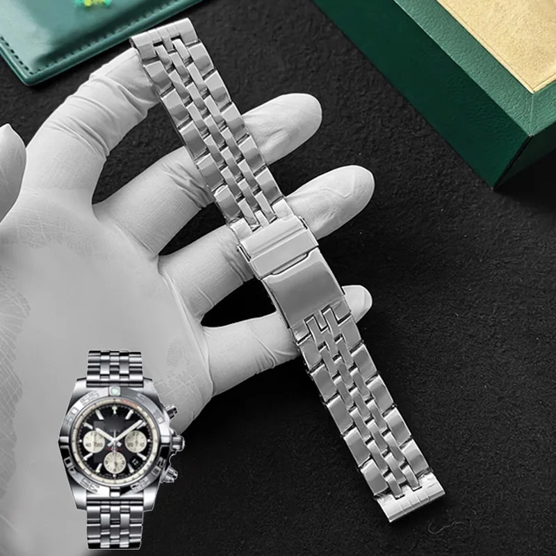 Ремешок для часов из нержавеющей стали 316L, 20 мм, 22 мм, 24 мм, браслет для часов Breitling, браслет AVENGER NAVITIMER SUPEROCEAN
Ремешок для часов из нержавеющей стали 316L, 20 мм, 22 мм, 24 мм, браслет для часов Breitling, браслет AVENGER NAVITIMER SUPEROCEAN