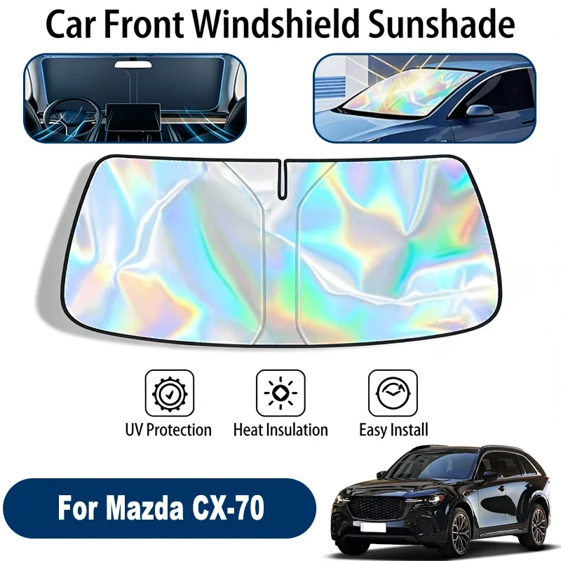 Car Windshield Sun Shade UV Reflective Sun Visor Protection Cover For Mazda CX-70 2024-2026
Car Windshield Sun Shade UV Reflective Sun Visor Protection Cover For Mazda CX-70 2024-2026
