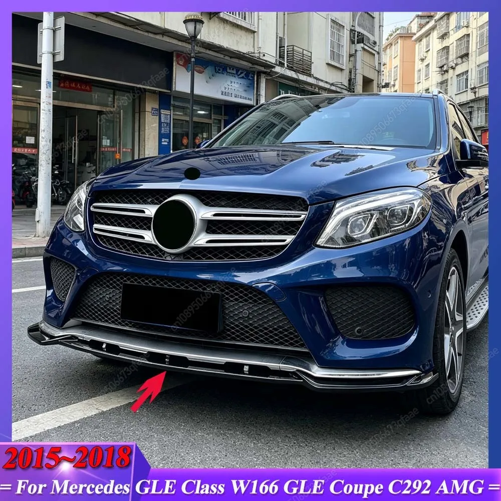 For Mercedes GLE Class W166 GLE Coupe C292 2015 To 2018 AMG ABS Black Body Kit Splitter Diffuser Front Bumper Spoiler Lip Tuning
For Mercedes GLE Class W166 GLE Coupe C292 2015 To 2018 AMG ABS Black Body Kit Splitter Diffuser Front Bumper Spoiler Lip Tuning