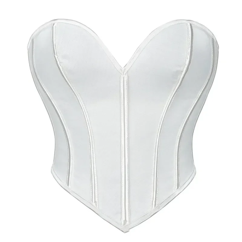Strapless Off Shoulder Crop Tops Lace up Corset Underwear Female Body Shaper Overbust Bustier
Strapless Off Shoulder Crop Tops Lace up Corset Underwear Female Body Shaper Overbust Bustier