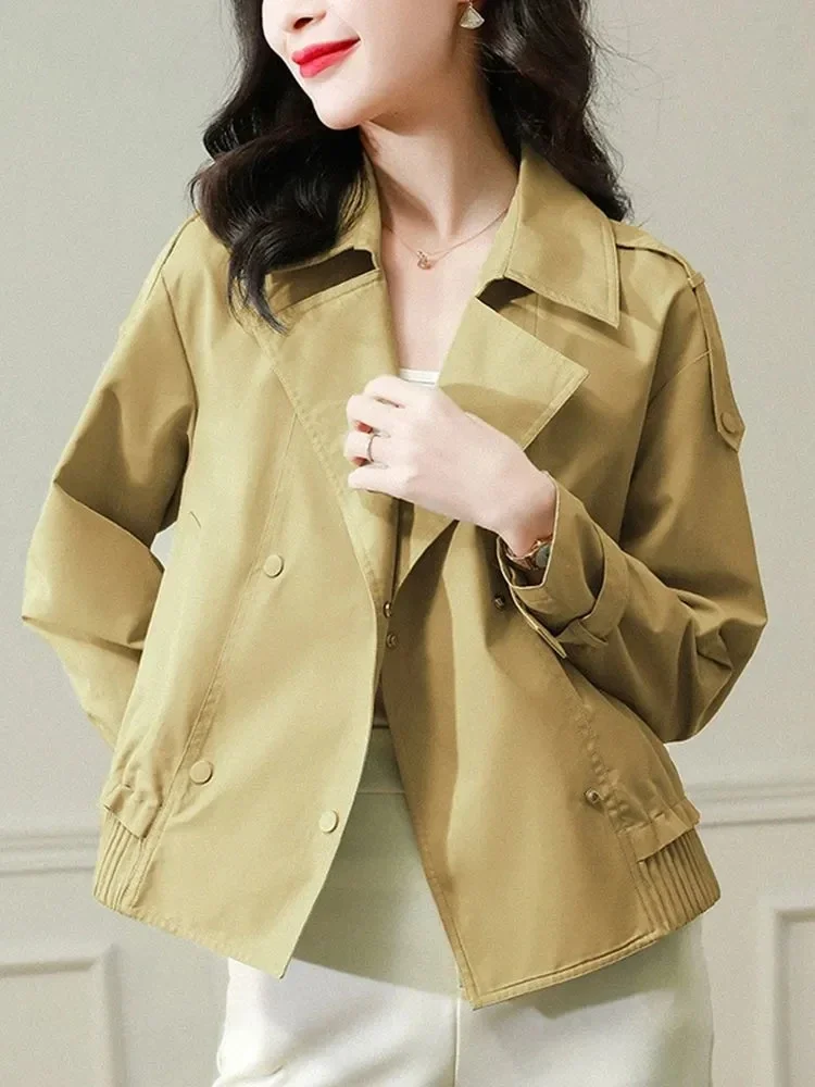 Short Windbreaker Jacket Women's Small Spring Outfit 2024 New Women's French Coat Jacket Top I34
Short Windbreaker Jacket Women's Small Spring Outfit 2024 New Women's French Coat Jacket Top I34