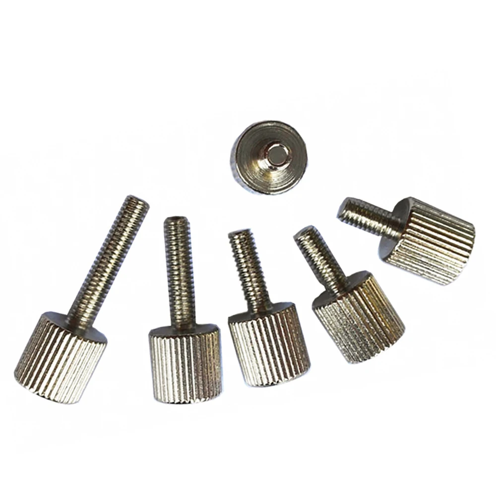 Thumb Screws Knurled Head Manual Adjustment Screws M3 M4 Bolts Carbon Steel Nickel Plated
Thumb Screws Knurled Head Manual Adjustment Screws M3 M4 Bolts Carbon Steel Nickel Plated