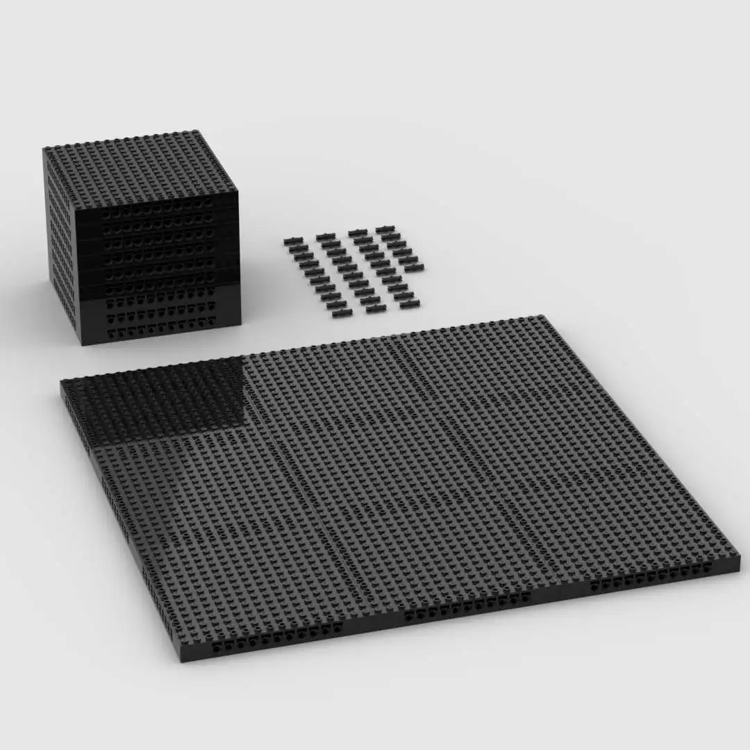 MOC Building Block Pixel Art Base Plate Specifications 65803 DIY Mosaic Painting Replacement Parts 9PCS with 36PCS Pin 2780
MOC Building Block Pixel Art Base Plate Specifications 65803 DIY Mosaic Painting Replacement Parts 9PCS with 36PCS Pin 2780