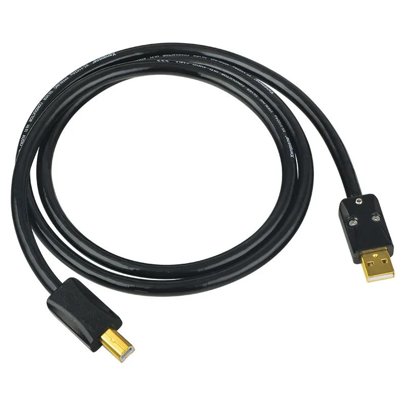 HiFi Sterling Silver USB A to B Audio Line PC Computer to Decoder DAC Mixer OTG Sound Card Data Cable
HiFi Sterling Silver USB A to B Audio Line PC Computer to Decoder DAC Mixer OTG Sound Card Data Cable