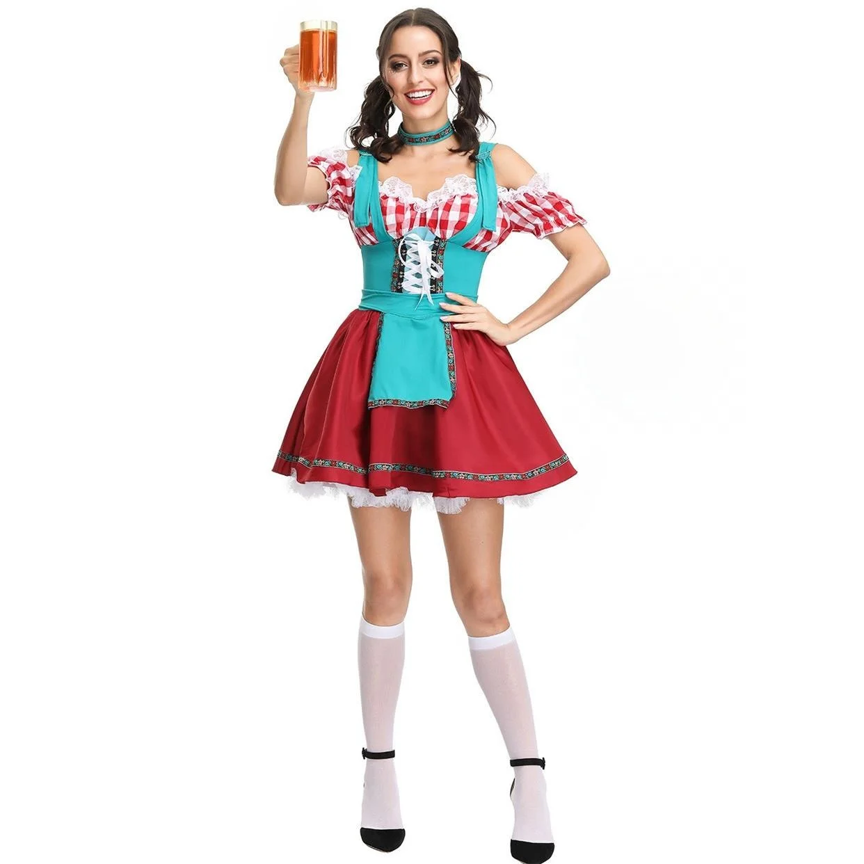 Halloween Beer Festival Maid Costume Bar Waitress Uniform Traditional Chinese Ethnic Women's Clothing Stage Performance
Halloween Beer Festival Maid Costume Bar Waitress Uniform Traditional Chinese Ethnic Women's Clothing Stage Performance