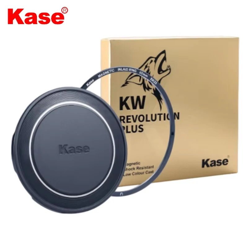 Kase Revolution Plus Magnetic Lens Cap Plus Kit (with Inlaid Ring) 49 52 58 62 67 72 77 82 95 112mm
Kase Revolution Plus Magnetic Lens Cap Plus Kit (with Inlaid Ring) 49 52 58 62 67 72 77 82 95 112mm