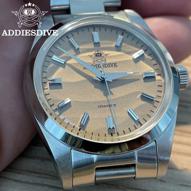 ADDIESDIVE 36mm Men's Watch Desert Dial AD2030 No Logo 316L Stainless Steel Reloj Hombre 10Bar Waterproof Quartz Watches
ADDIESDIVE 36mm Men's Watch Desert Dial AD2030 No Logo 316L Stainless Steel Reloj Hombre 10Bar Waterproof Quartz Watches