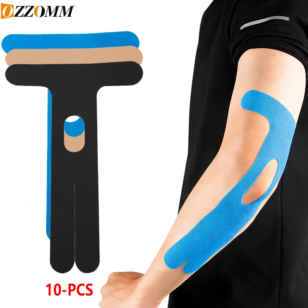 10 PCS Precut Kinesiology Tape for Elbow, Elastic Elbow Support & Stability,– Waterproof,Breathable,Hypoallergenic Athletic Tape
10 PCS Precut Kinesiology Tape for Elbow, Elastic Elbow Support & Stability,– Waterproof,Breathable,Hypoallergenic Athletic Tape