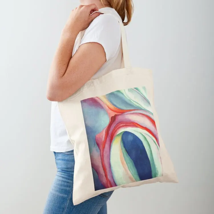 Music, Pink and Blue No.2 by Georgia O'Keefe Tote Bag Women's shopper Woman shopper bag bags luxury women cute pouch bag
Music, Pink and Blue No.2 by Georgia O'Keefe Tote Bag Women's shopper Woman shopper bag bags luxury women cute pouch bag