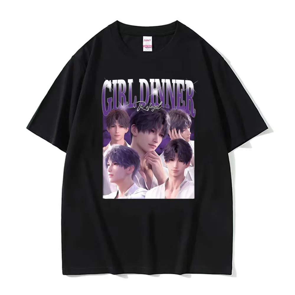 Anime Girl Dinner Rafayel Love Vintage Graphic T-shirts Men Women Harajuku Hip Hop Fashion Aesthetic T Shirts Oversized T-shirt
Anime Girl Dinner Rafayel Love Vintage Graphic T-shirts Men Women Harajuku Hip Hop Fashion Aesthetic T Shirts Oversized T-shirt