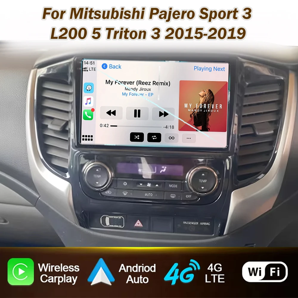 Android Autoradio For Mitsubishi Pajero Sport 3 L200 5 Triton 3 2015- 2019 Car Radio Carplay GPS Navigation Stereo Player WIFI
Android Autoradio For Mitsubishi Pajero Sport 3 L200 5 Triton 3 2015- 2019 Car Radio Carplay GPS Navigation Stereo Player WIFI