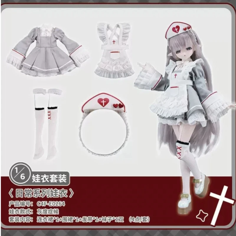 COME4FREE Daily Series Grayscale Syndrome 1/6 BJD Doll Clothes Outfit Set In Stock Gift
COME4FREE Daily Series Grayscale Syndrome 1/6 BJD Doll Clothes Outfit Set In Stock Gift