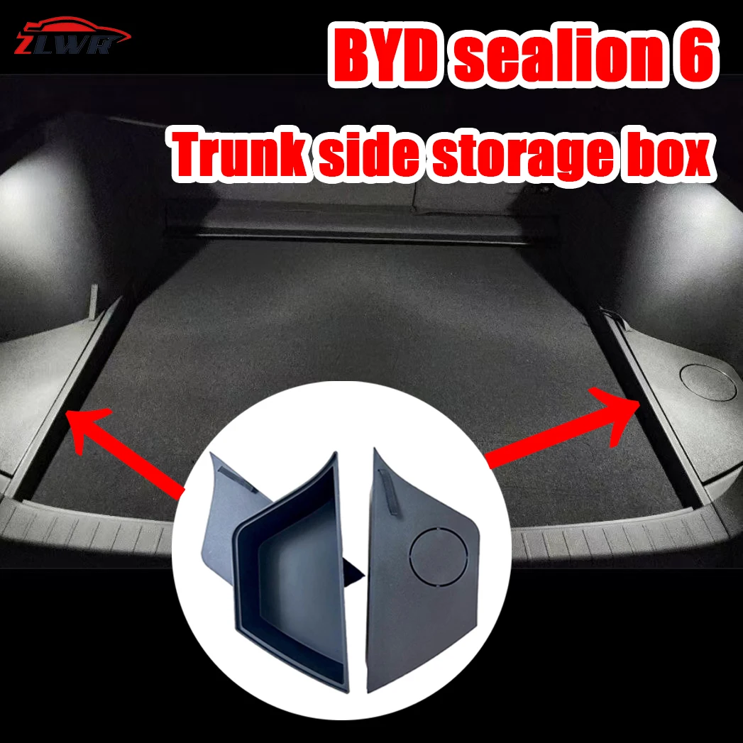 ZLWR BYD sealion 6 trunk side storage box ABS material scratch-resistant,wear-resistant and waterproof storage box
ZLWR BYD sealion 6 trunk side storage box ABS material scratch-resistant,wear-resistant and waterproof storage box