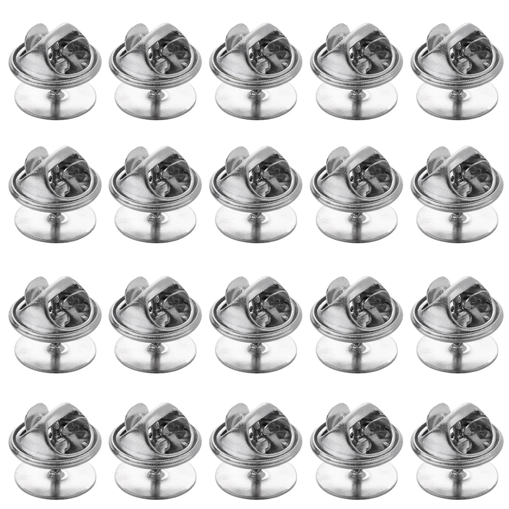 120 pcs Butterfly Pin Backs Big Head Crochet Hook Tie Backs Lapel Pins Badge Insignia DIY Jewelry Accessories Copper Clutch
120 pcs Butterfly Pin Backs Big Head Crochet Hook Tie Backs Lapel Pins Badge Insignia DIY Jewelry Accessories Copper Clutch