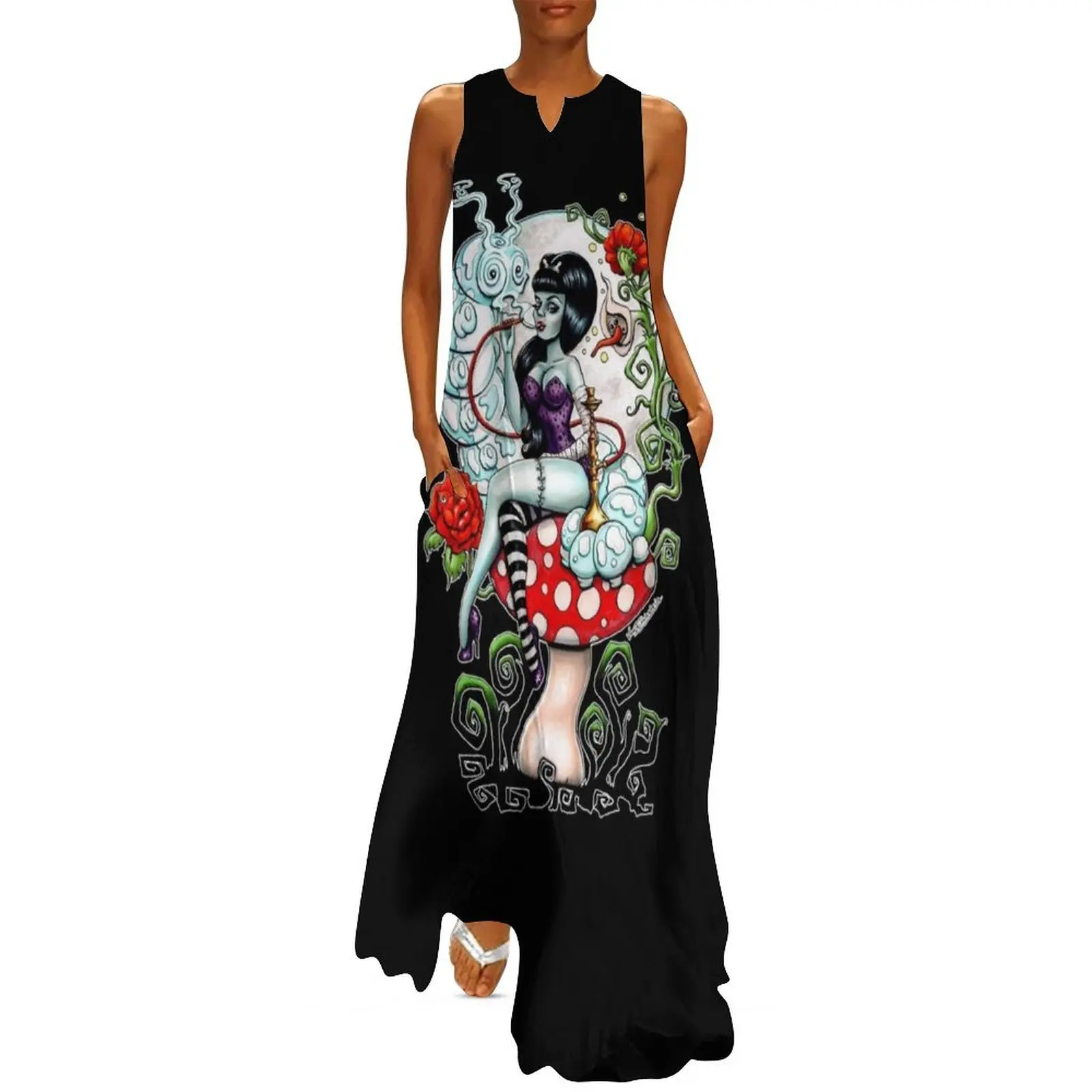 Alice in Zombie Land - Schmokin' Caterpillar Long Dress prom dress dresses for womens summer dresses women 2025
Alice in Zombie Land - Schmokin' Caterpillar Long Dress prom dress dresses for womens summer dresses women 2025