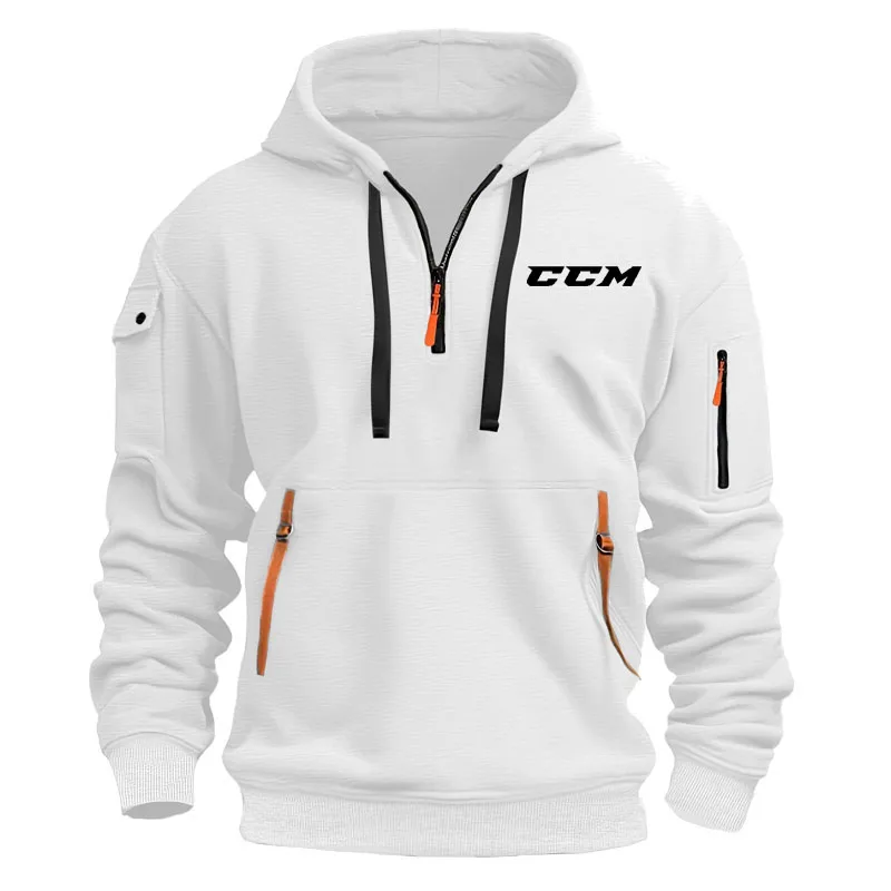 Spring Autumn loose men's hoodie sweatshirt CCM printed high quality brand men's clothing new zipper Oversized hoodie top
Spring Autumn loose men's hoodie sweatshirt CCM printed high quality brand men's clothing new zipper Oversized hoodie top