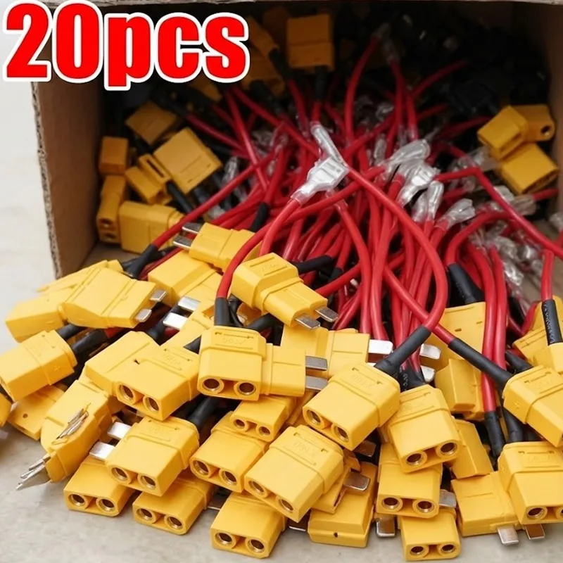 1-20PCS XT90 Plug Male Female Connector Adapter with Sheath Welding Terminal for RC Lipo Drone Wire Cable Connector Power Plugs
1-20PCS XT90 Plug Male Female Connector Adapter with Sheath Welding Terminal for RC Lipo Drone Wire Cable Connector Power Plugs