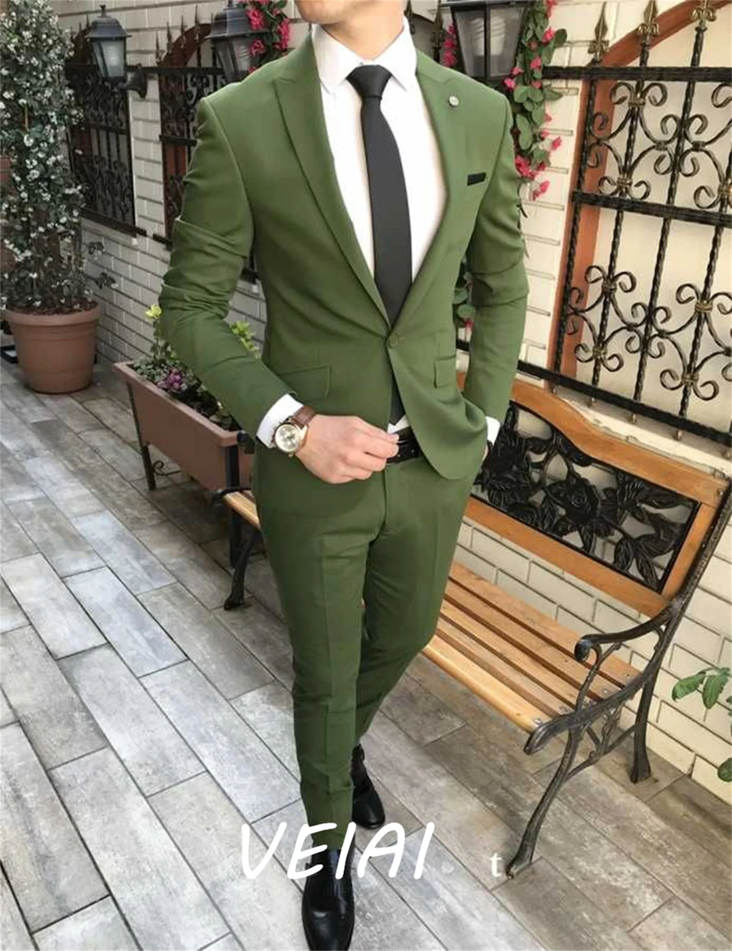 CustomizedNew Arrival Groomsmen Olive Green Groom Tuxedos Peak Lapel Men Business Suits Costume Homme 2 Pieces(Jacket+Pants)
CustomizedNew Arrival Groomsmen Olive Green Groom Tuxedos Peak Lapel Men Business Suits Costume Homme 2 Pieces(Jacket+Pants)