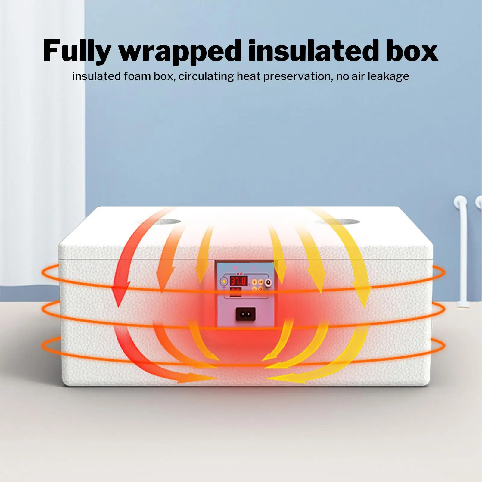 24-hour Thermostatic Small Poultry Egg Incubator Full Automatic Intelligent Biomimetic Waterbed Quiet Temperature Control
24-hour Thermostatic Small Poultry Egg Incubator Full Automatic Intelligent Biomimetic Waterbed Quiet Temperature Control