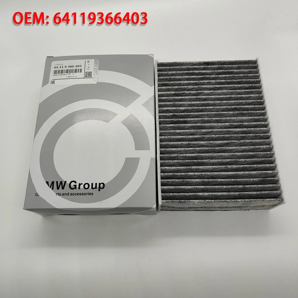 OEM 64119366403 Салонный фильтр кондиционера для BMW G05 G06 G07 G11 12 30 31 518d 525d 520i 530i 725 730 X5 X6 X7 с активированным углем
OEM 64119366403 Салонный фильтр кондиционера для BMW G05 G06 G07 G11 12 30 31 518d 525d 520i 530i 725 730 X5 X6 X7 с активированным углем